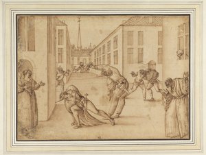 Scene from the Commedia dell